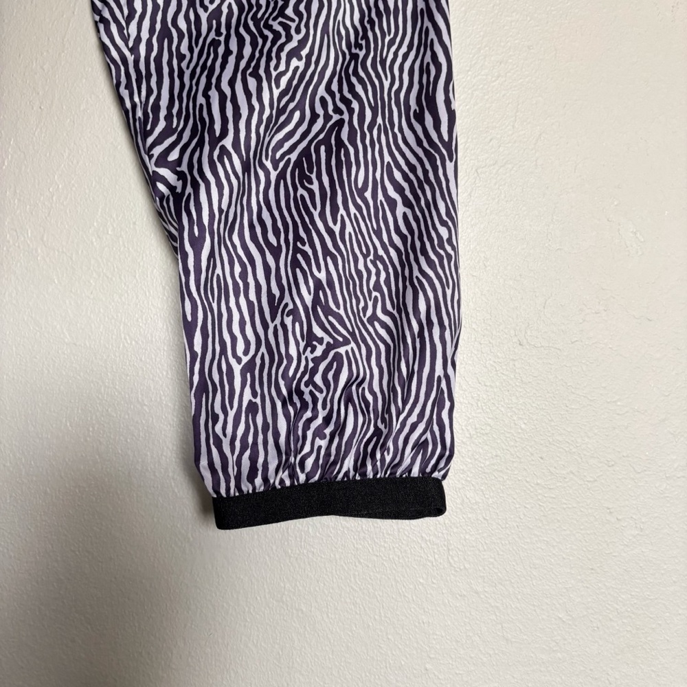 Nike Tech Windrunner Jacket Size Small Zebra Purp… - image 6